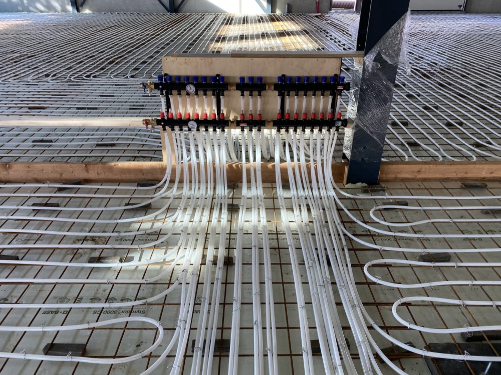 Impressie van vloerverwarming bij ComfortFloors