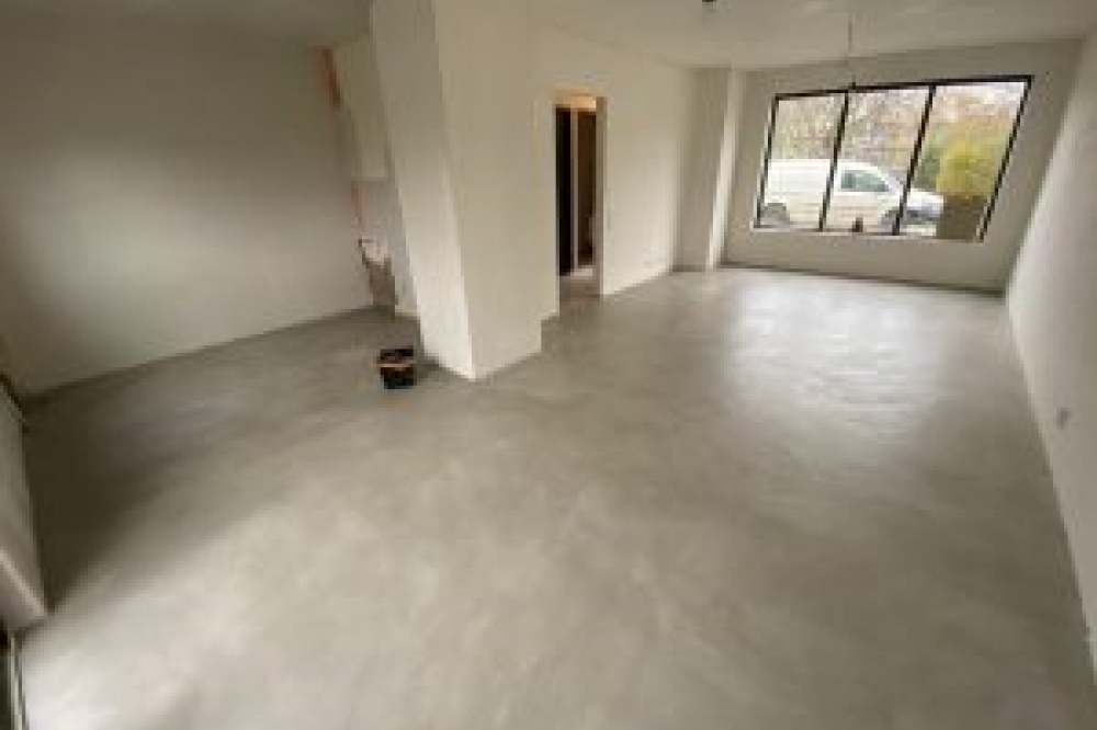 Aanleg van nieuwbouw vloerverwarming