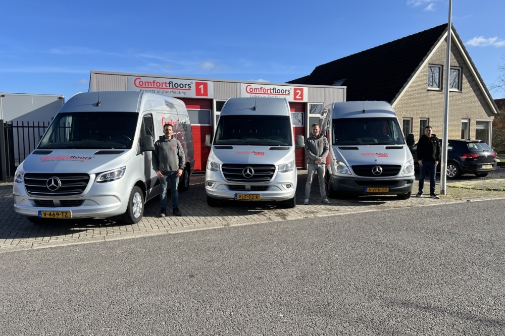 Het team van Comfortfloors